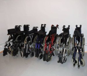 wózki inwalidzkie standardowe