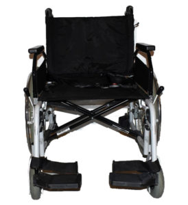 Wózek inwalidzki dla osób większych